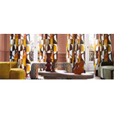 Tissu à motifs riches et contemporains Arty Casamance