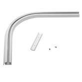 Coude pour rail rideaux Forest